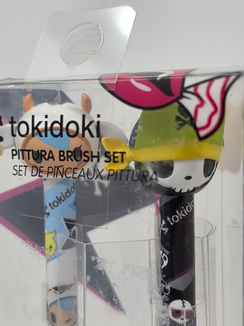 Sephora Tokidoki Pittura Makeup 3 Brush Set Mozzarella Adios Amigos Donutella - Picture 7 of 12